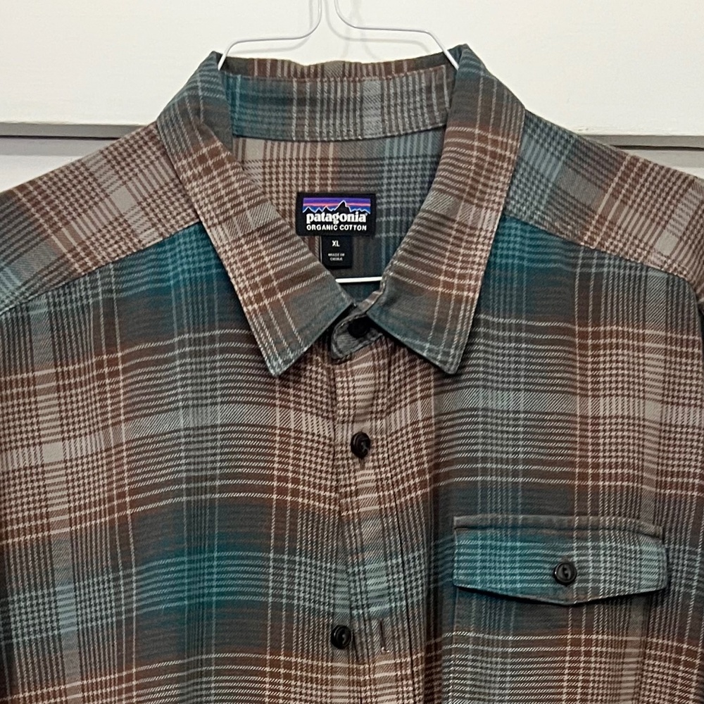 Patagonia Flannel Button-Down Shirt Men's XL